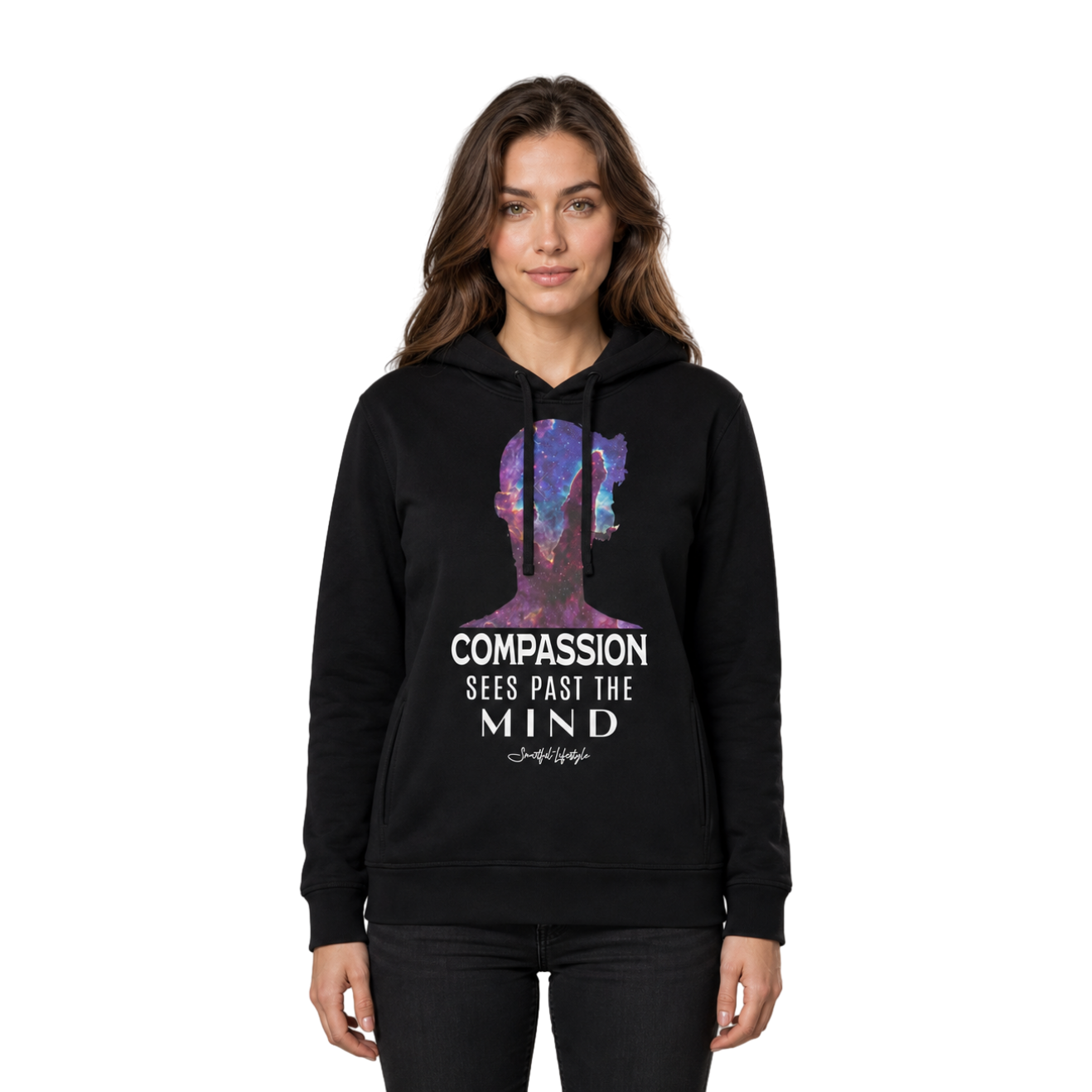 Pure Structure Hoodie | Compassion Sees Past the Mind ☆
