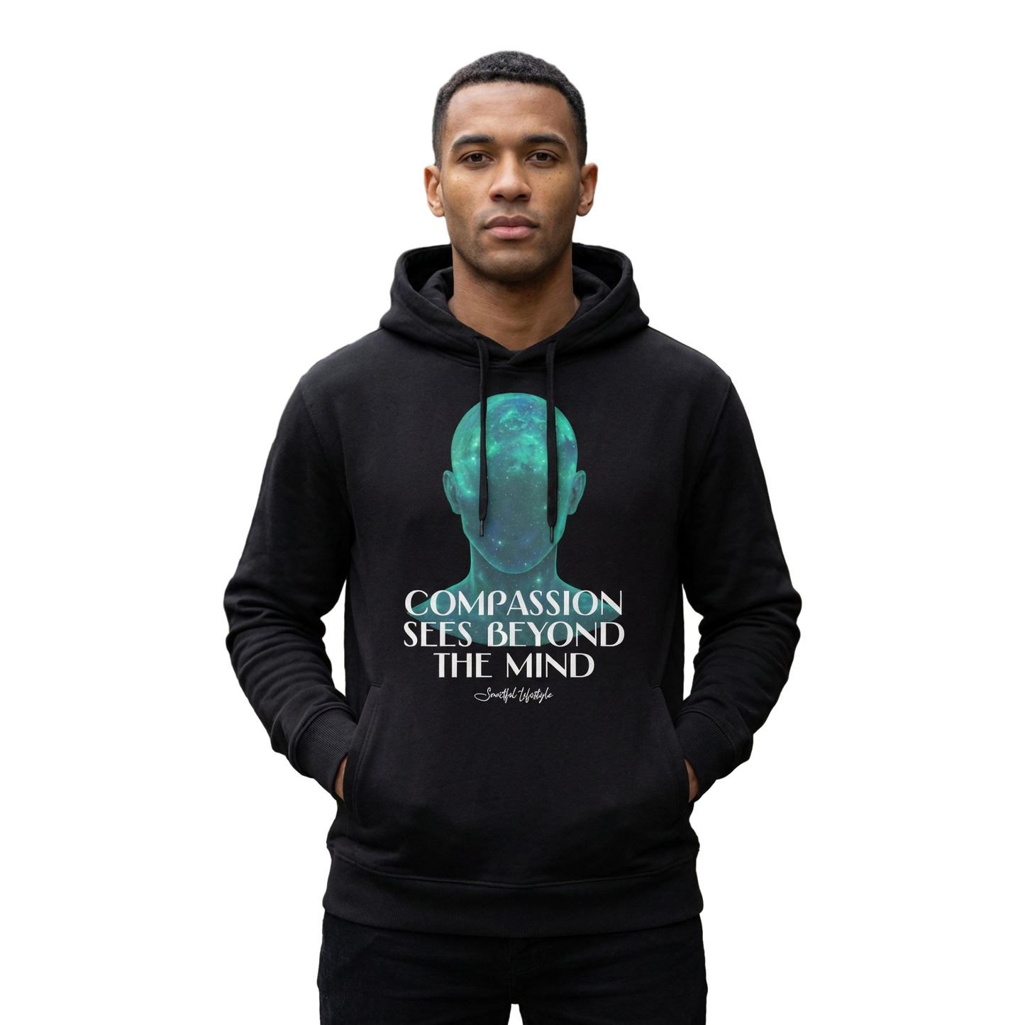 Pure Structure Hoodie | Compassion Sees Beyond Mind