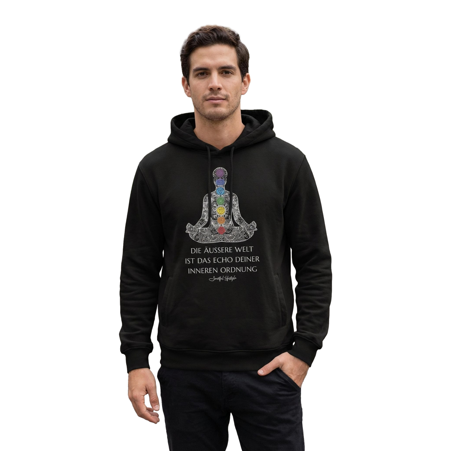 Pure Structure Hoodie | Inner Order Reflection