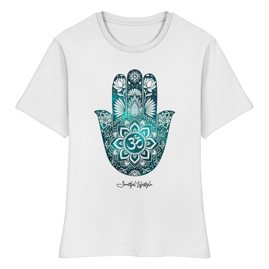 Slim T-Shirt (for Women) | Hamsa Om ☆