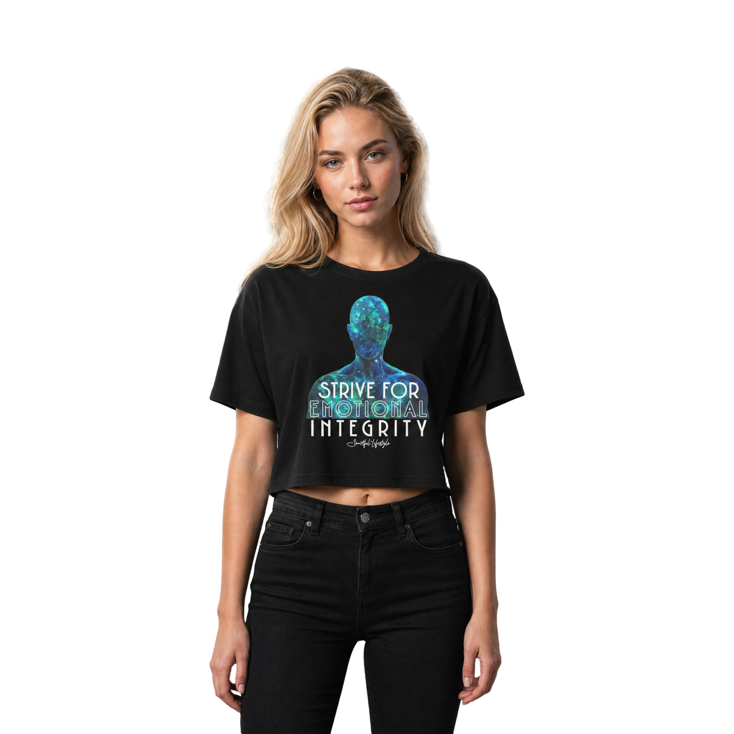 Cropped T-Shirt (for Women) | Emotional Integrity ☆