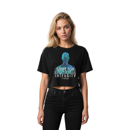 Cropped T-Shirt (for Women) | Emotional Integrity ☆
