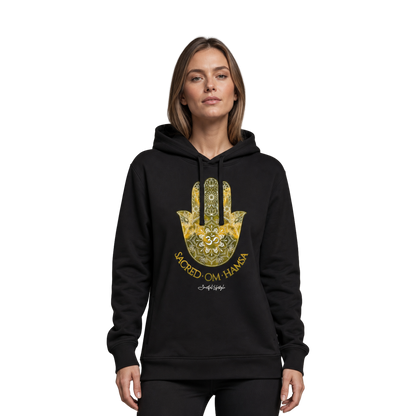 Pure Structure Hoodie | Sacred OM Hamsa Yantra