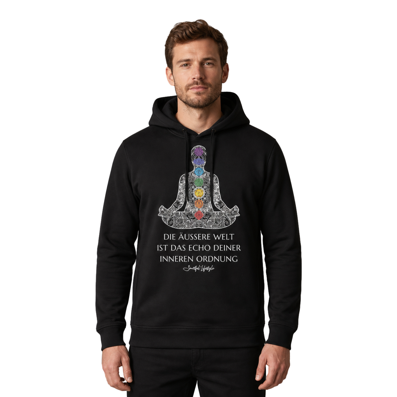 Pure Structure Hoodie | Inner Order Reflection