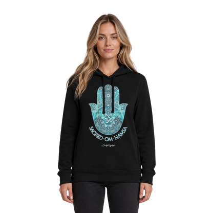 Pure Structure Hoodie | Sacred OM Hamsa