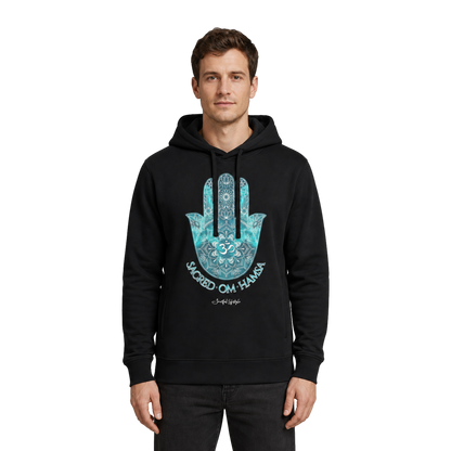 Pure Structure Hoodie | Sacred OM Hamsa