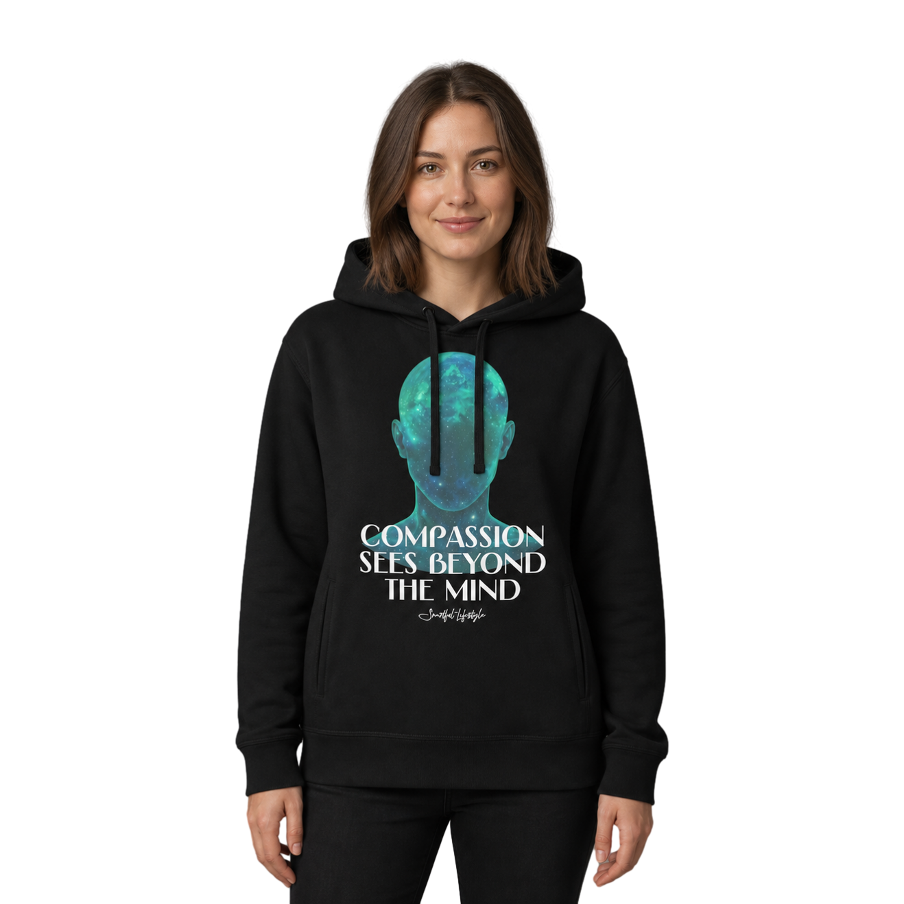 Pure Structure Hoodie | Compassion Sees Beyond Mind