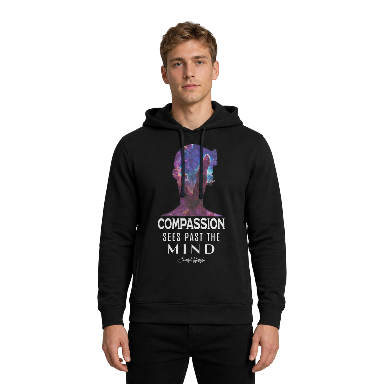 Pure Structure Hoodie | Compassion Sees Past the Mind ☆