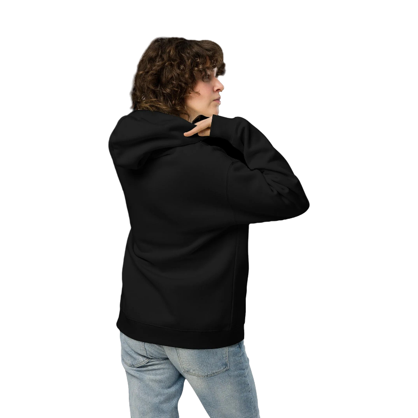 Oversized Cotton Hoodie (Unisex) | Strive for Emotional Integrity - cosmic violett ☆