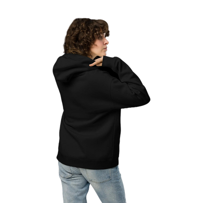 Oversized Cotton Hoodie (Unisex) | Strive for Emotional Integrity - cosmic violett ☆
