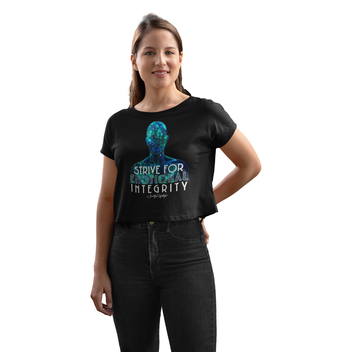 Cropped T-Shirt (for Women) | Emotional Integrity ☆
