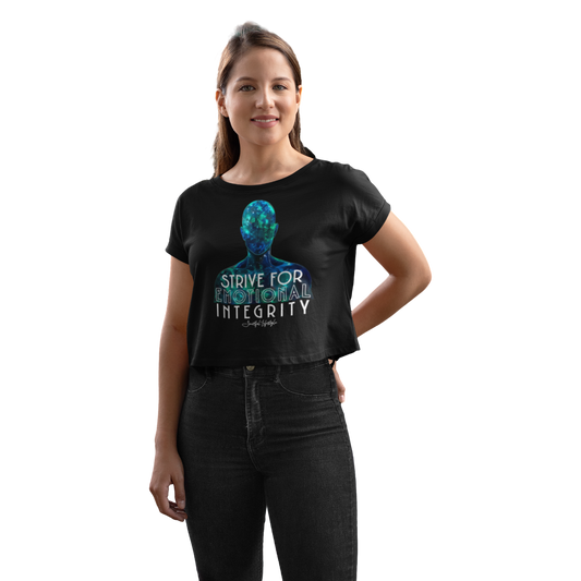 Cropped T-Shirt (for Women) | Emotional Integrity ☆