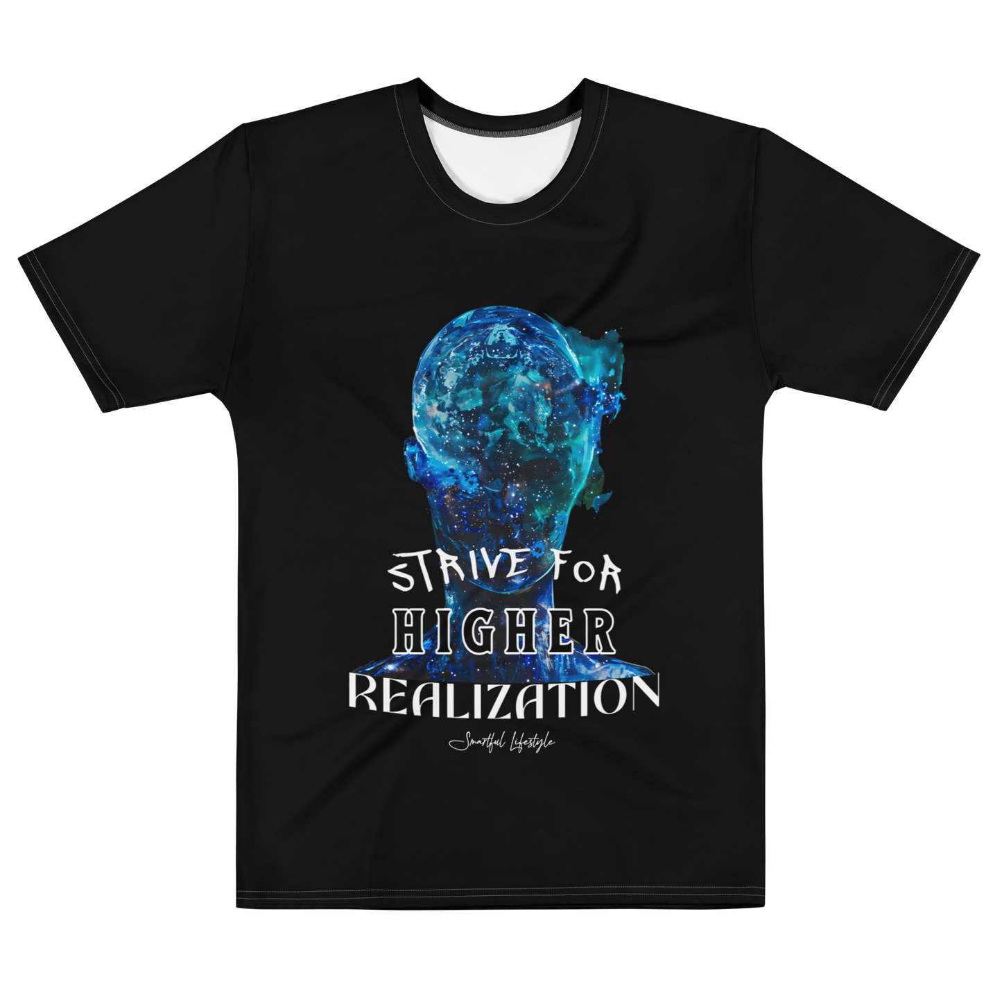 All-Over-Print T-Shirt (for Men) | Strive for Higher Realization ☆