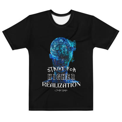 All-Over-Print T-Shirt (for Men) | Strive for Higher Realization ☆