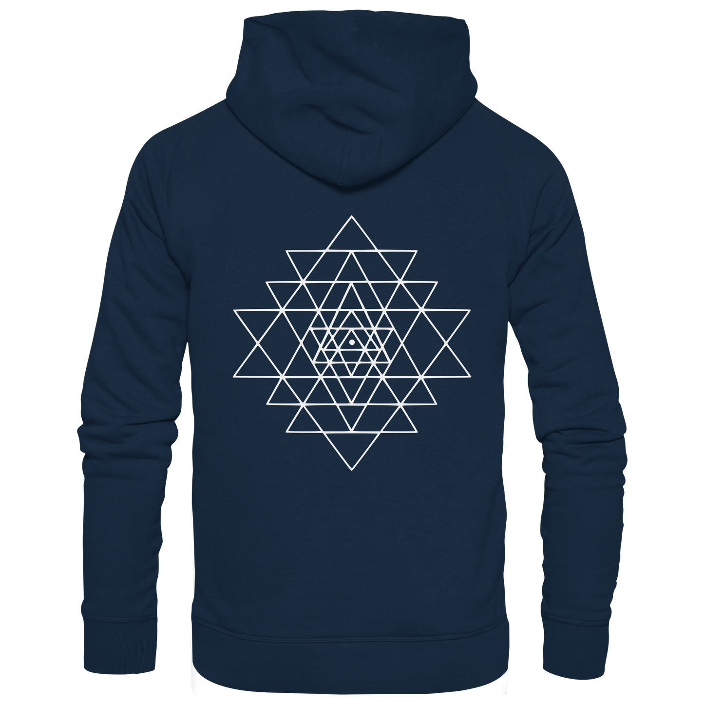 Eco Hoodie | Sri Yantra | Cosmic Blue ☆