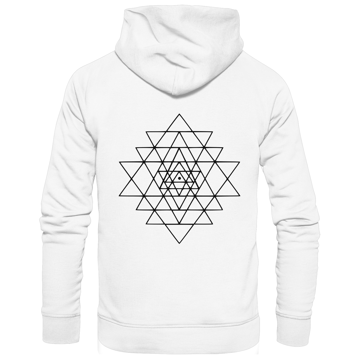 Eco Hoodie | Sri Yantra | Cosmic Blue ☆