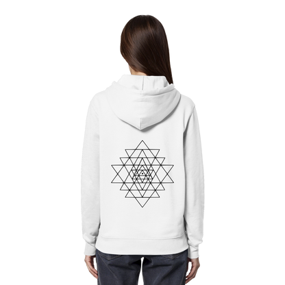 Eco Hoodie | Sri Yantra | Cosmic Blue ☆