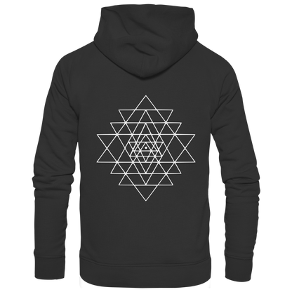 Signature Hoodie | Sri Yantra | Cosmic Blue ☆