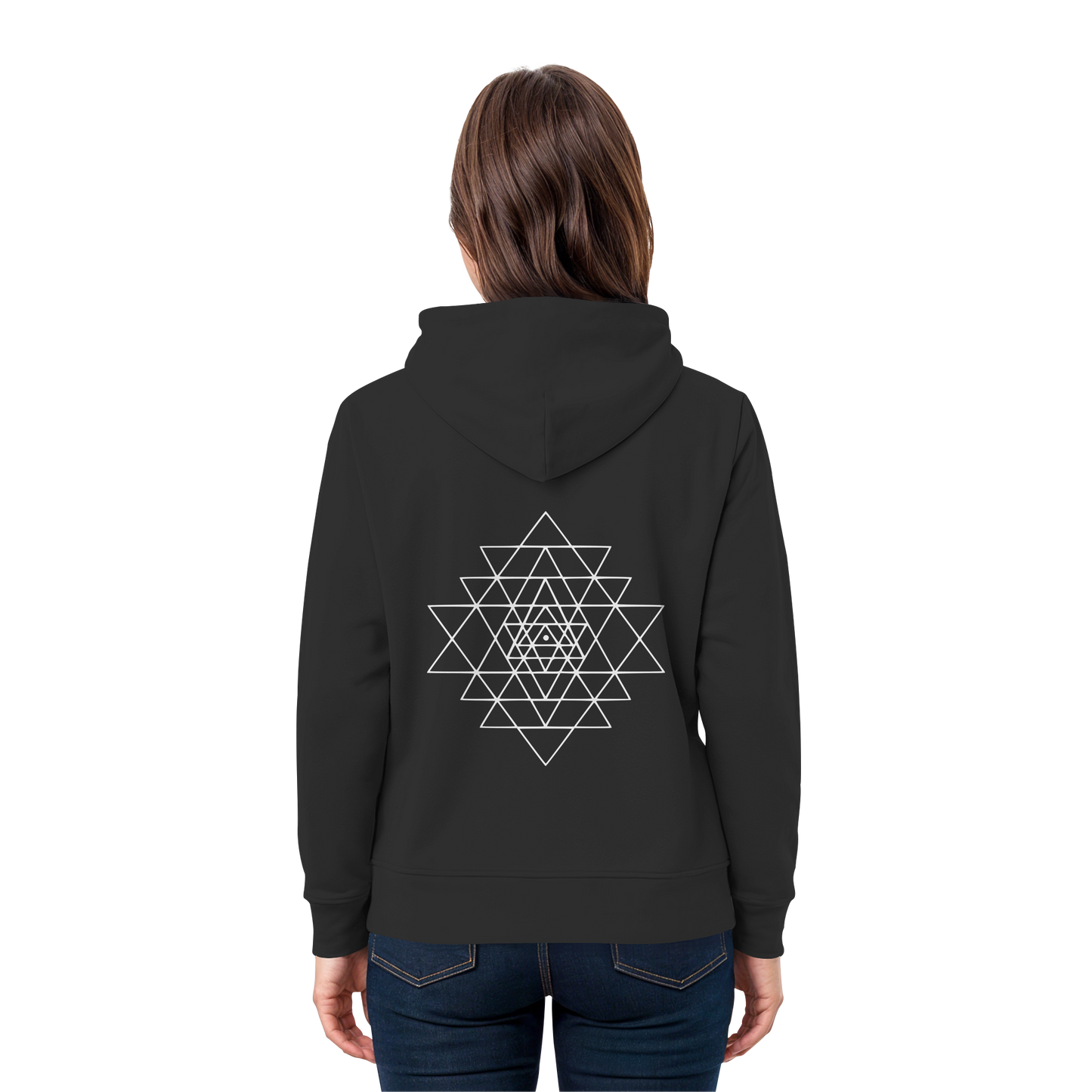 Signature Hoodie | Sri Yantra | Cosmic Blue ☆