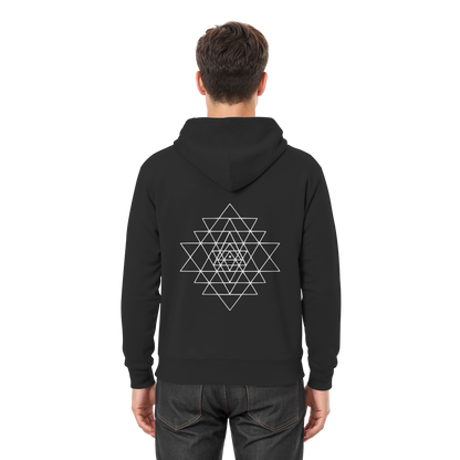 Signature Hoodie | Sri Yantra | Cosmic Blue ☆