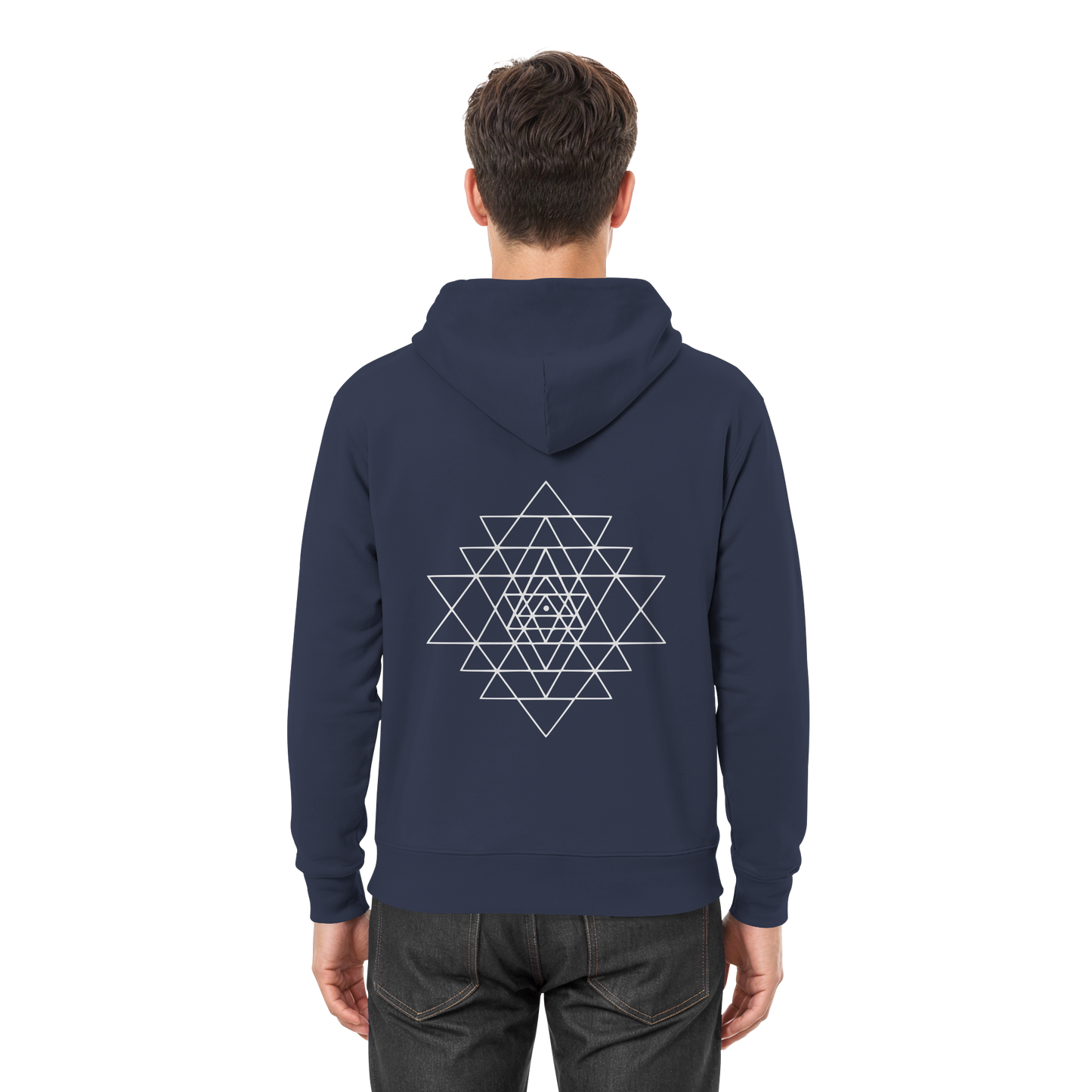 Signature Hoodie | Sri Yantra | Cosmic Blue ☆