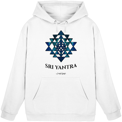 Solid Hoodie | Sri Yantra | Cosmic Blue ☆