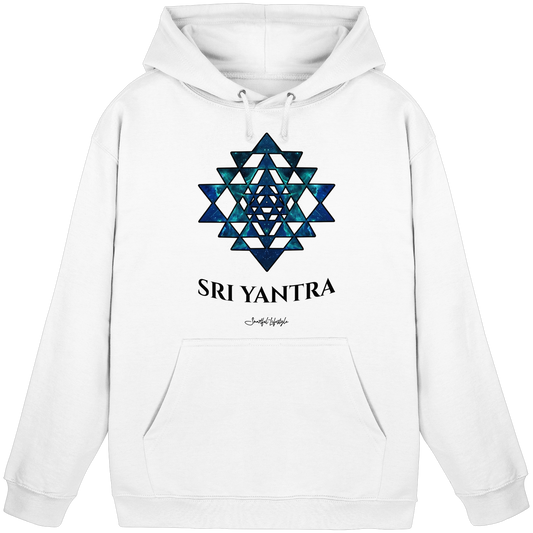 Solid Hoodie | Sri Yantra | Cosmic Blue ☆