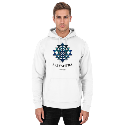 Solid Hoodie | Sri Yantra | Cosmic Blue ☆