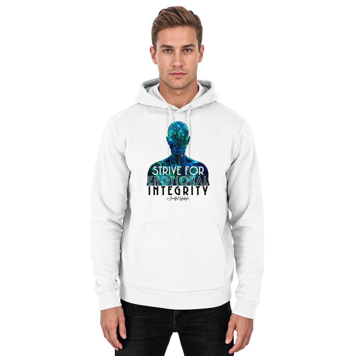 Solid Hoodie  | Emotional Integrity | Emerald Void ☆
