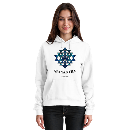 Solid Hoodie | Sri Yantra | Cosmic Blue ☆