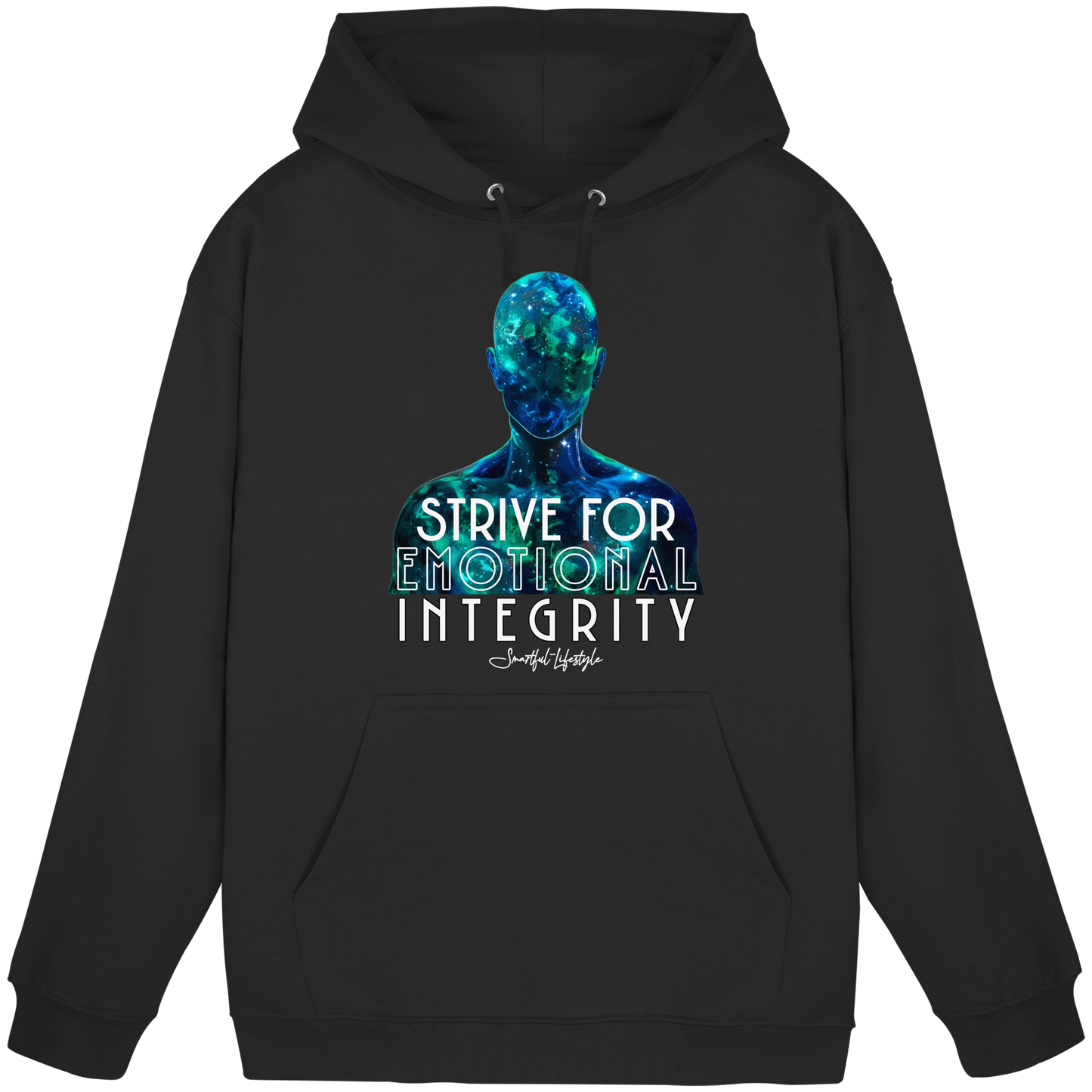 Solid Hoodie  | Emotional Integrity | Emerald Void ☆