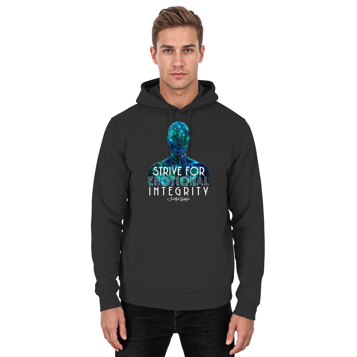Solid Hoodie  | Emotional Integrity | Emerald Void ☆