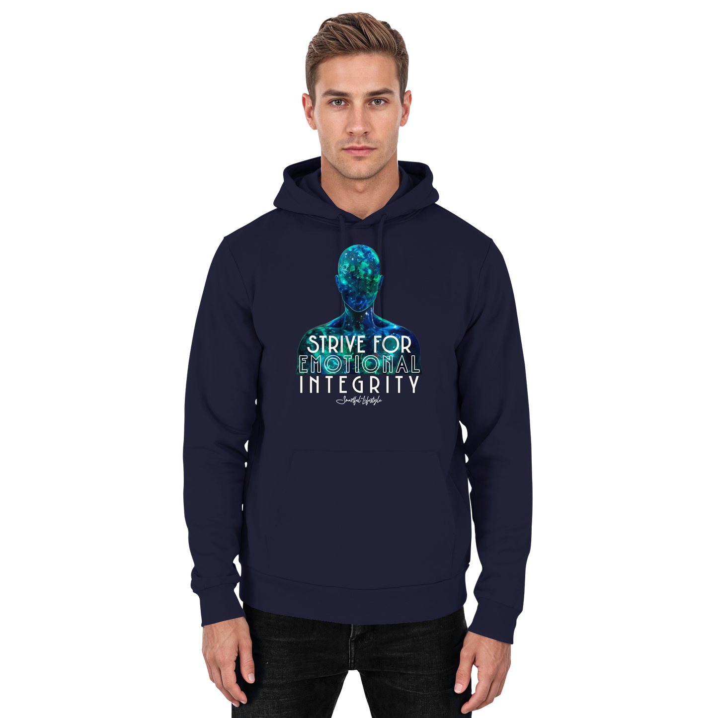 Solid Hoodie  | Emotional Integrity | Emerald Void ☆