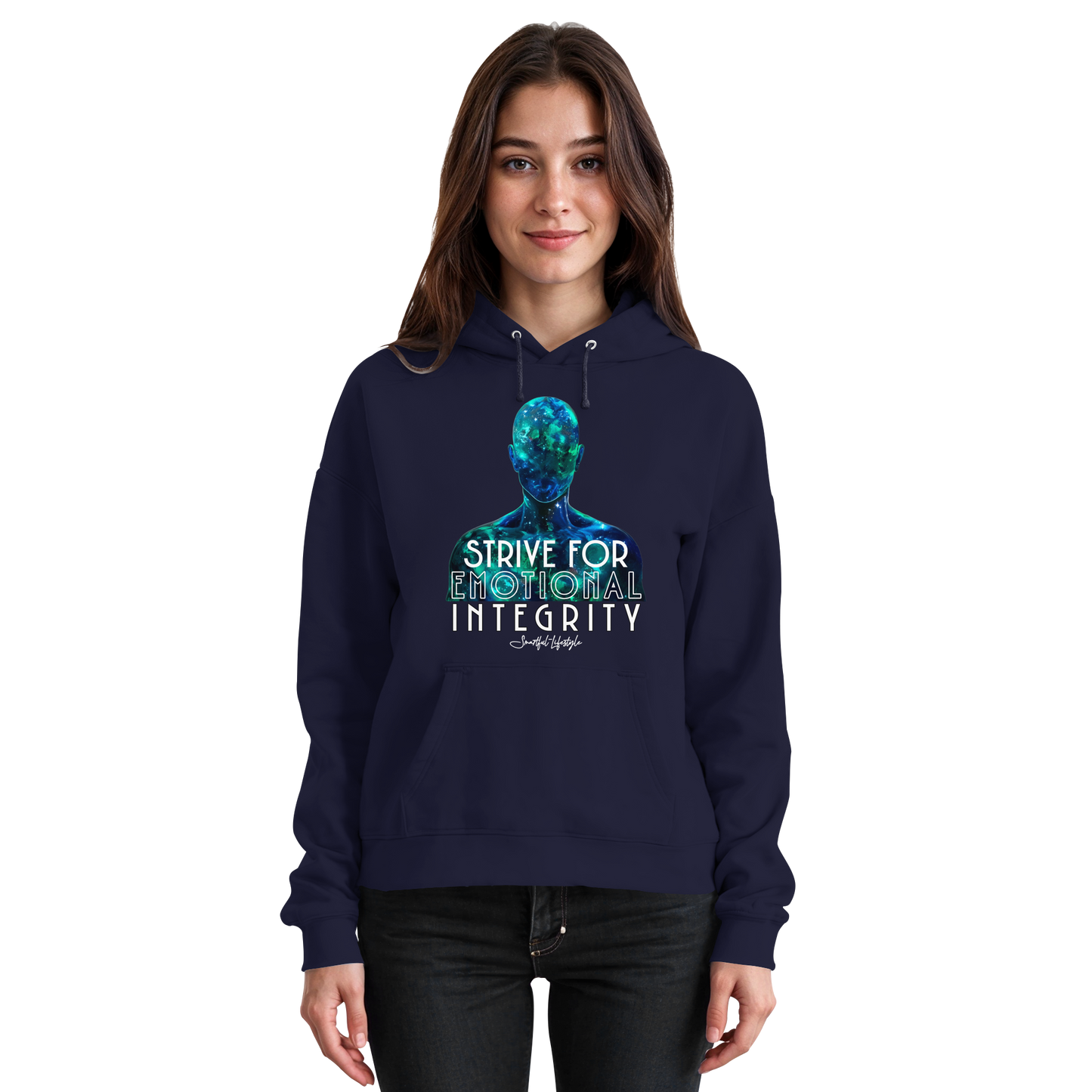 Solid Hoodie  | Emotional Integrity | Emerald Void ☆