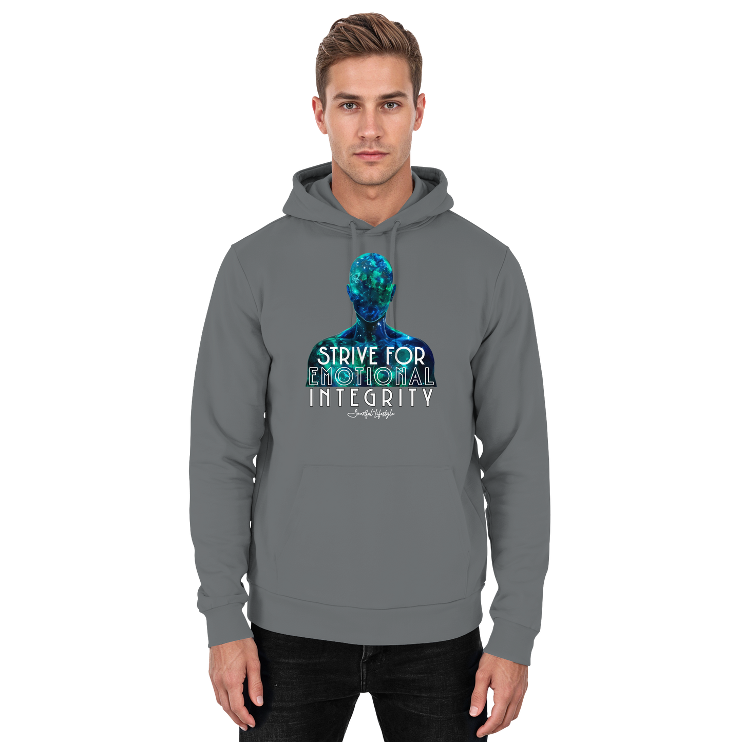 Solid Hoodie  | Emotional Integrity | Emerald Void ☆