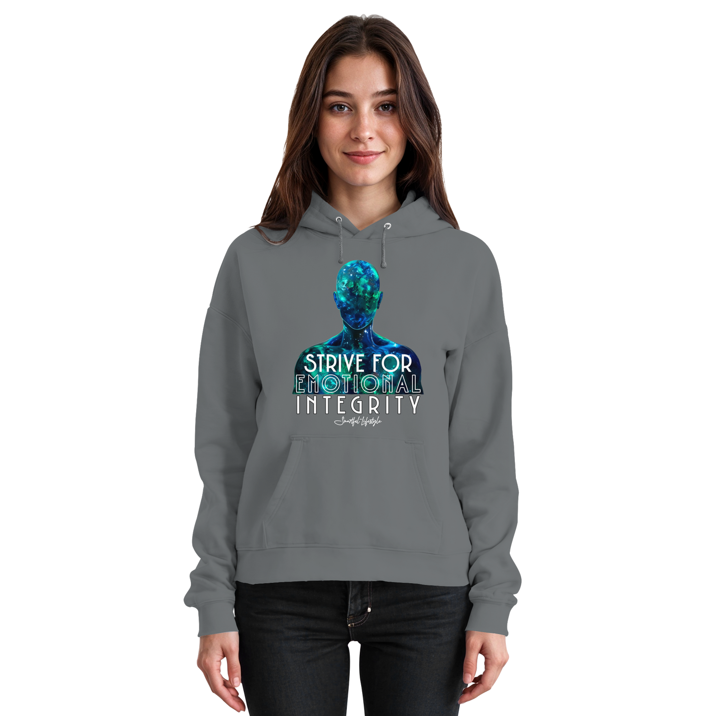 Solid Hoodie  | Emotional Integrity | Emerald Void ☆