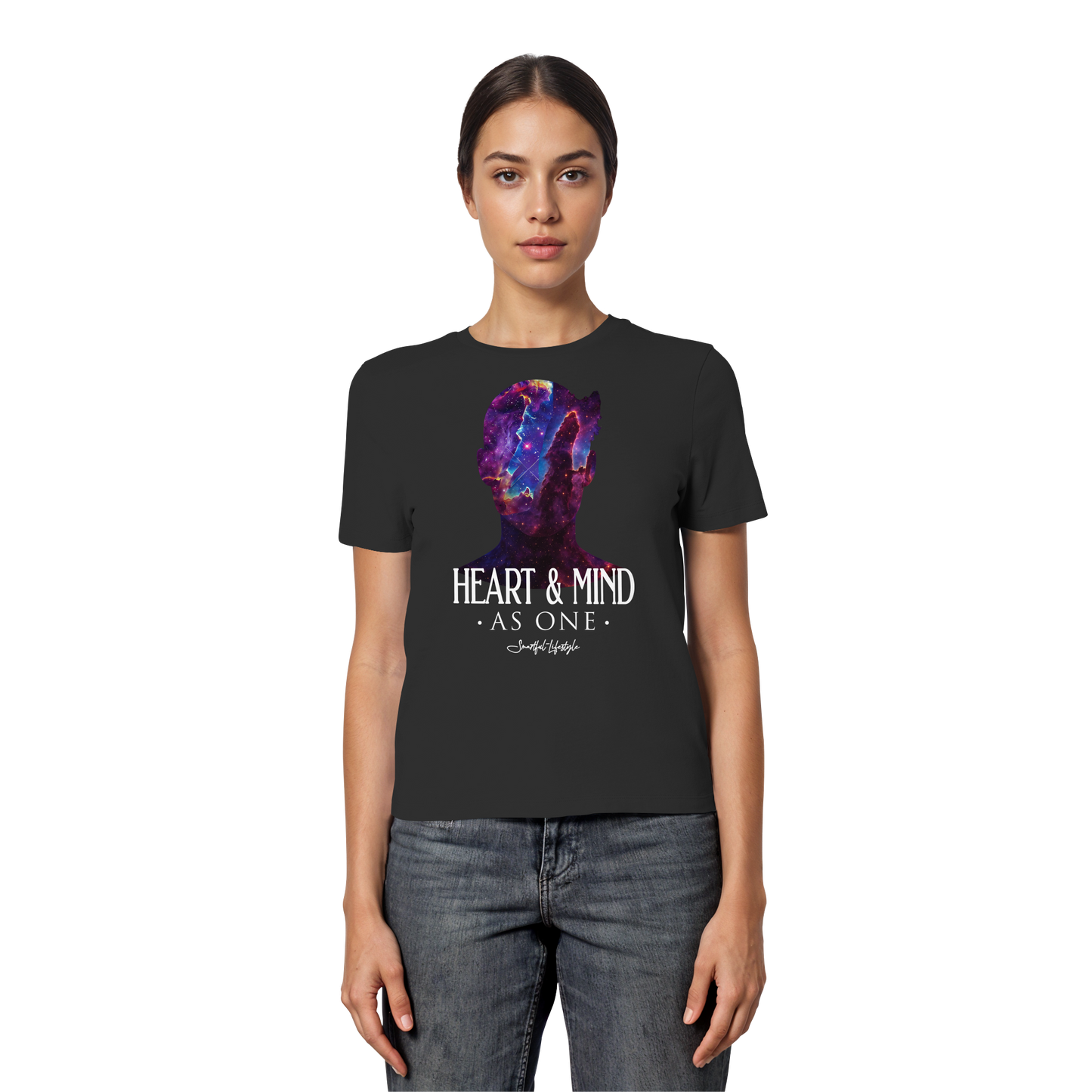 Slim T-Shirt (for Women) | Heart & Mind as One ☆