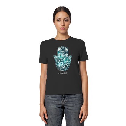 Slim T-Shirt (for Women) | Hamsa Om ☆