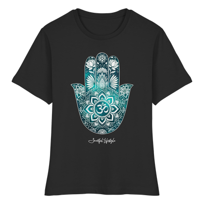 Slim T-Shirt (for Women) | Hamsa Om ☆