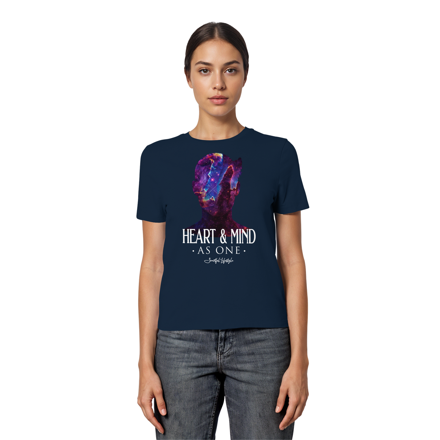 Slim T-Shirt (for Women) | Heart & Mind as One ☆