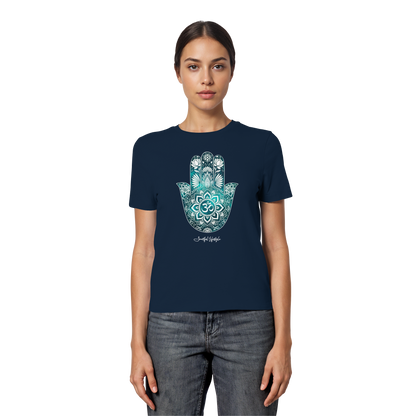 Slim T-Shirt (for Women) | Hamsa Om ☆