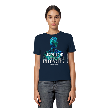 Slim T-Shirt (for Women) | Strive for Emotional Integrity ☆