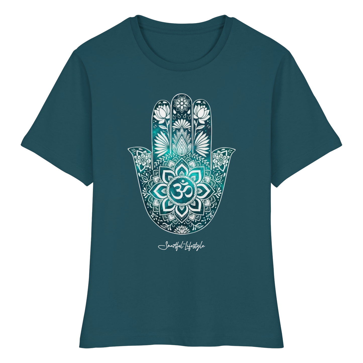 Slim T-Shirt (for Women) | Hamsa Om ☆