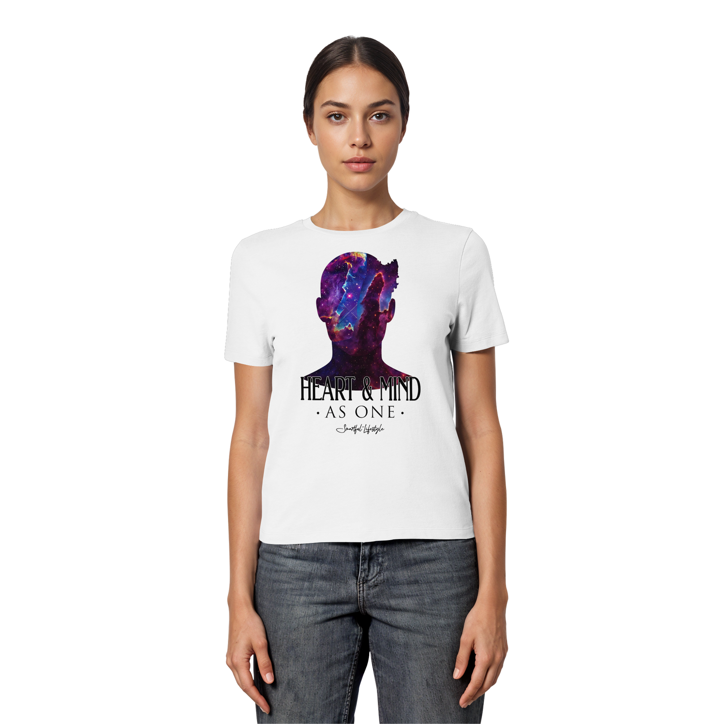 Slim T-Shirt (for Women) | Heart & Mind as One ☆