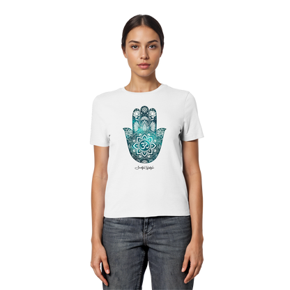Slim T-Shirt (for Women) | Hamsa Om ☆