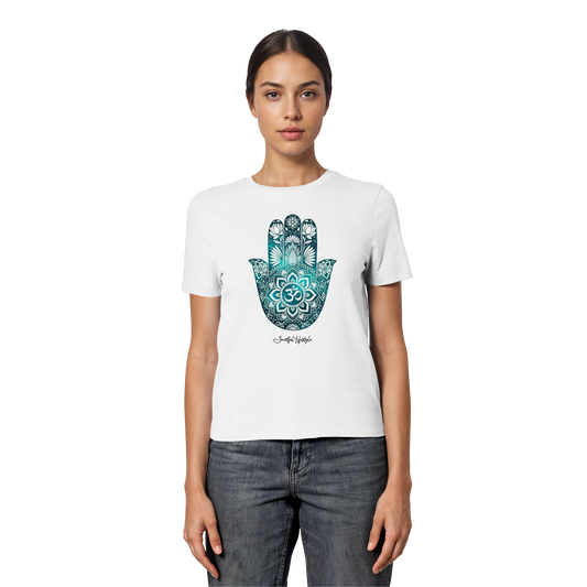 Slim T-Shirt (for Women) | Hamsa Om ☆