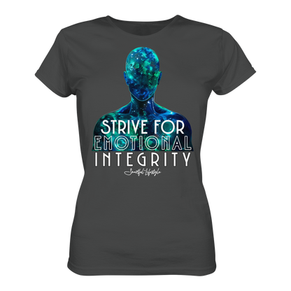 Organic T-Shirt (for Women) | Strive for Emotional Integrity ☆