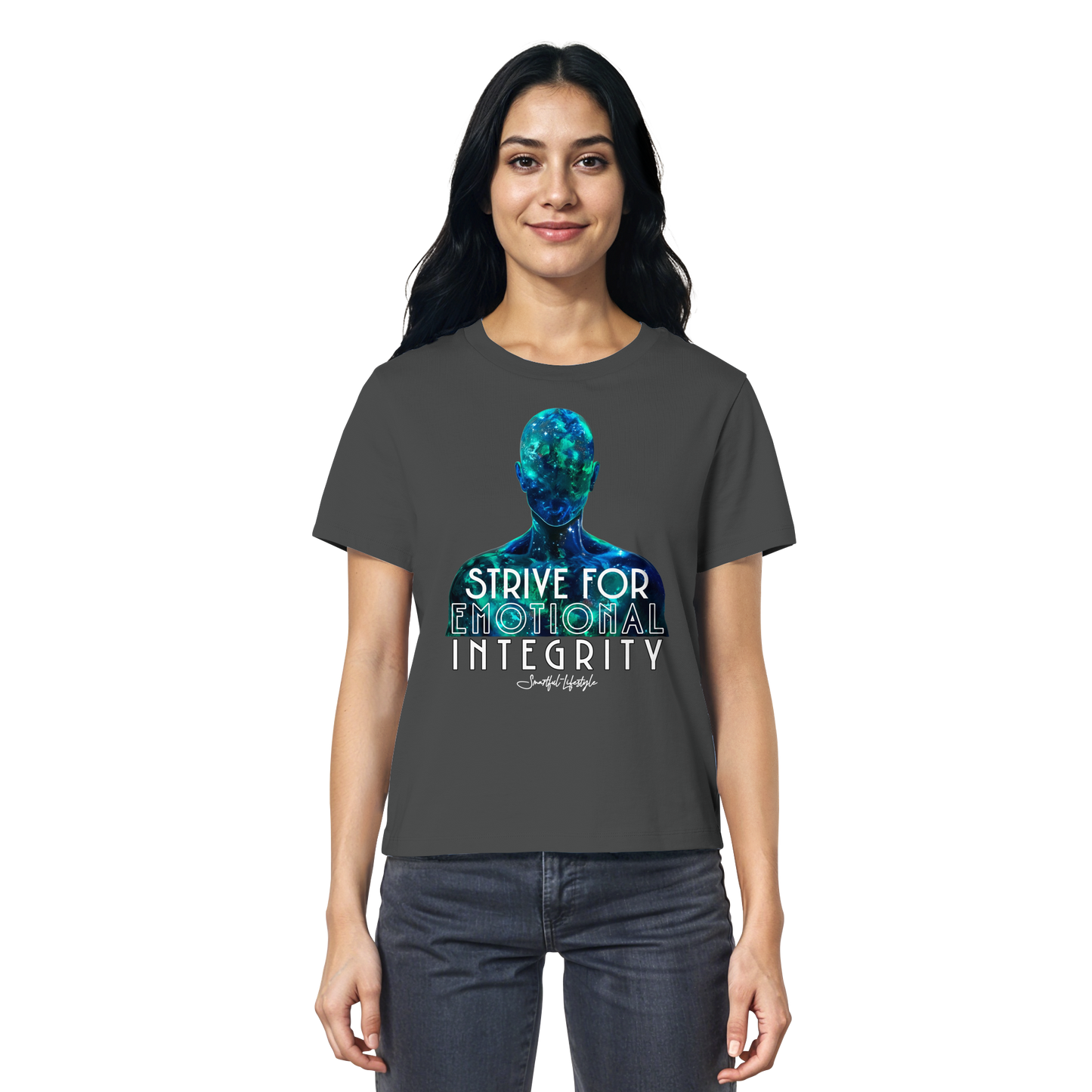 Organic T-Shirt (for Women) | Strive for Emotional Integrity ☆