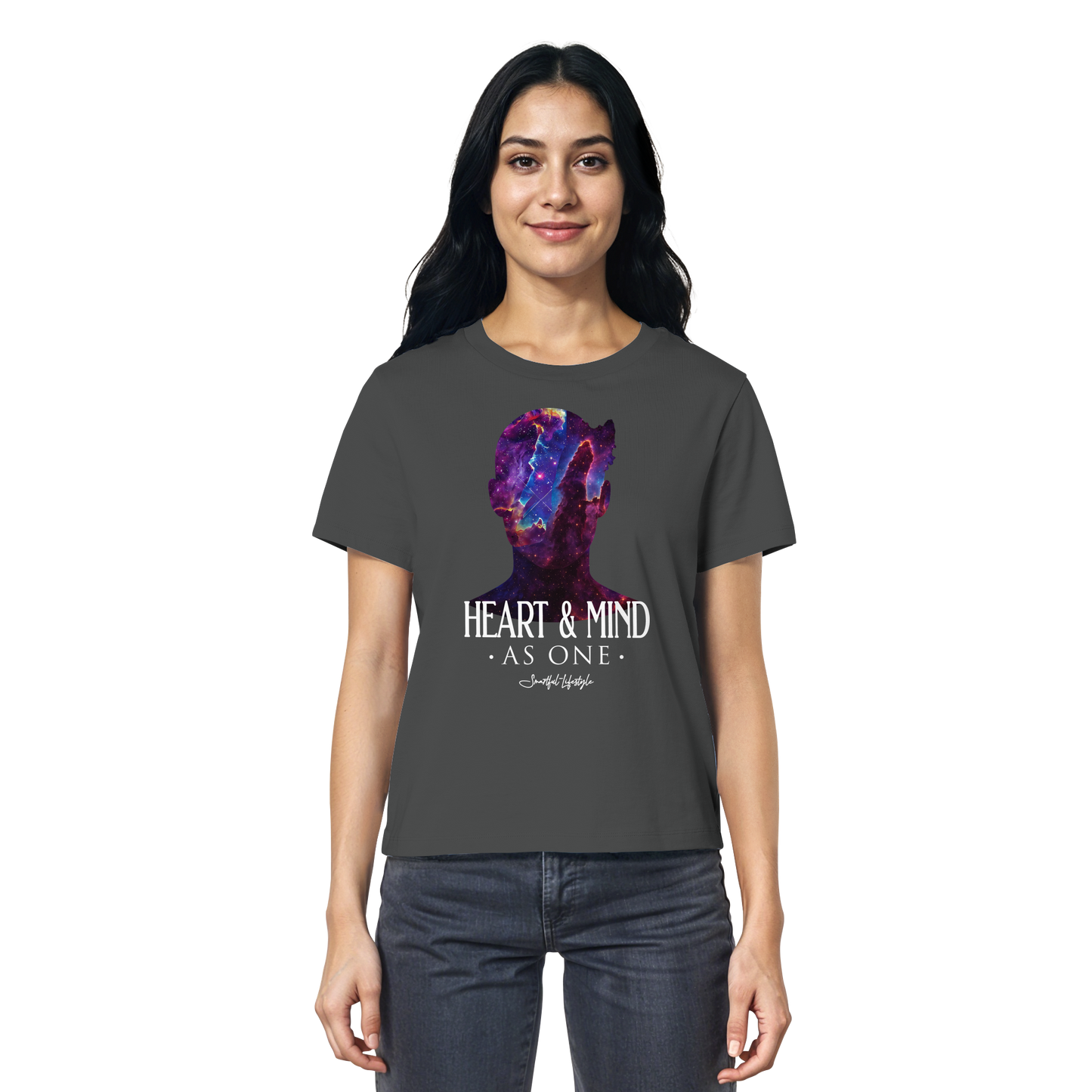 Organic T-Shirt (for Women) | Heart & Mind as One ☆