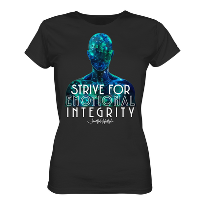 Organic T-Shirt (for Women) | Strive for Emotional Integrity ☆